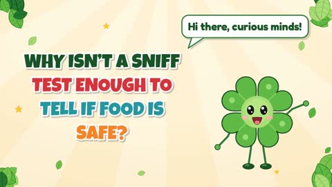 Why Isn’t a Sniff Test Enough to Tell If Food Is Safe?