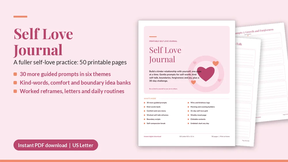 Cover of Self Love Journal