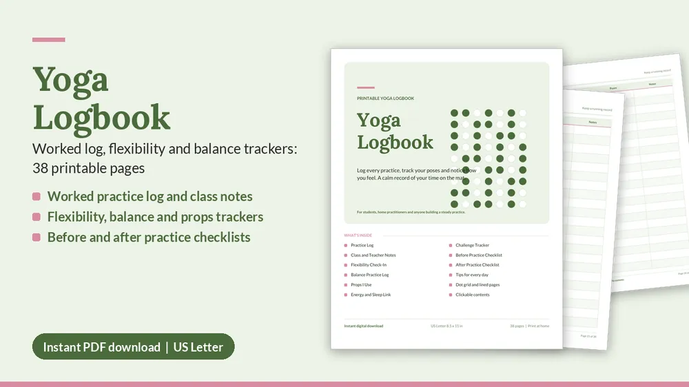 Cover of Yoga Logbook