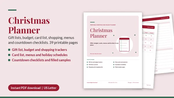 Cover of Christmas Planner