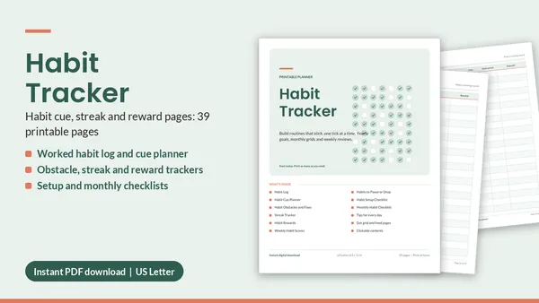 Cover of Habit Tracker
