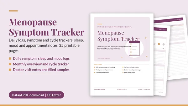 Cover of Menopause Symptom Tracker
