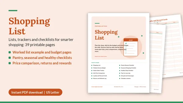 Cover of Shopping List